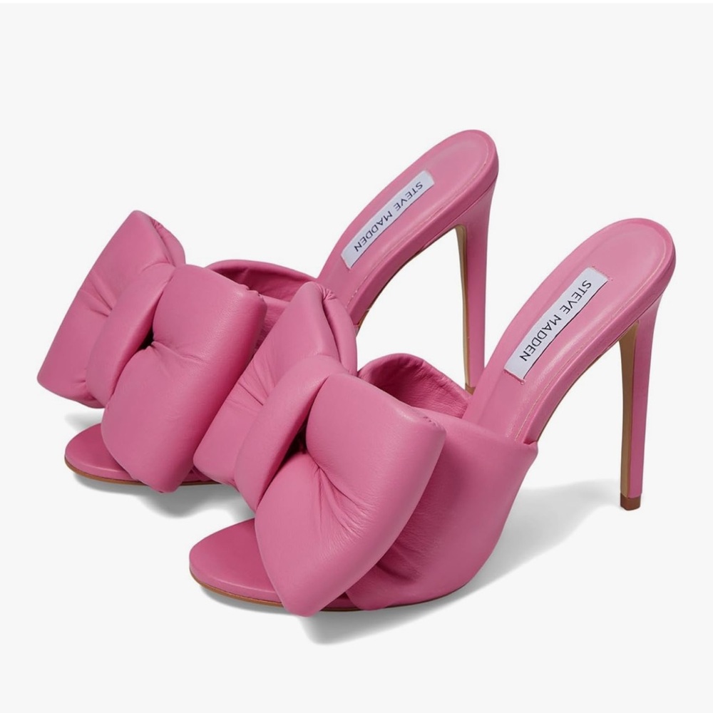 Pink High Heel Sandals